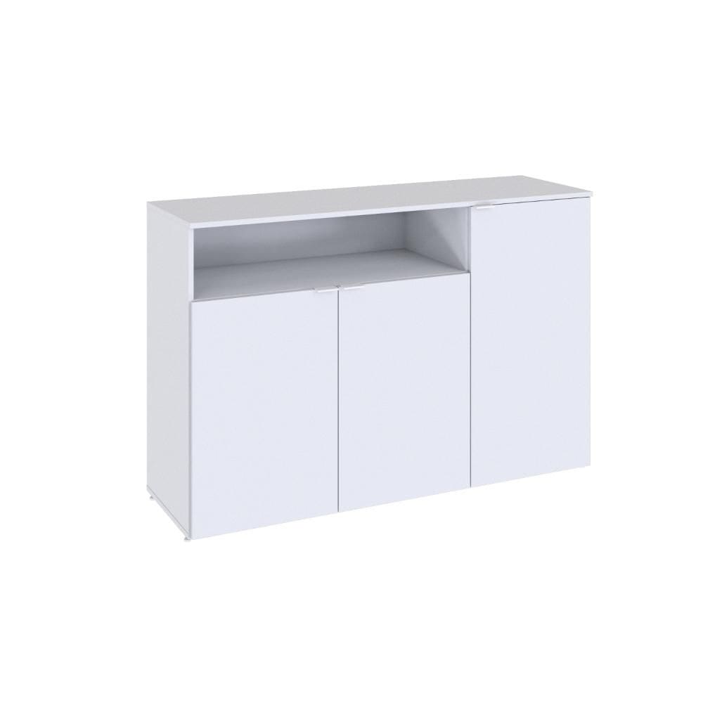 Armário Aparador C/03 Portas e Nicho 89,5x135x42cm