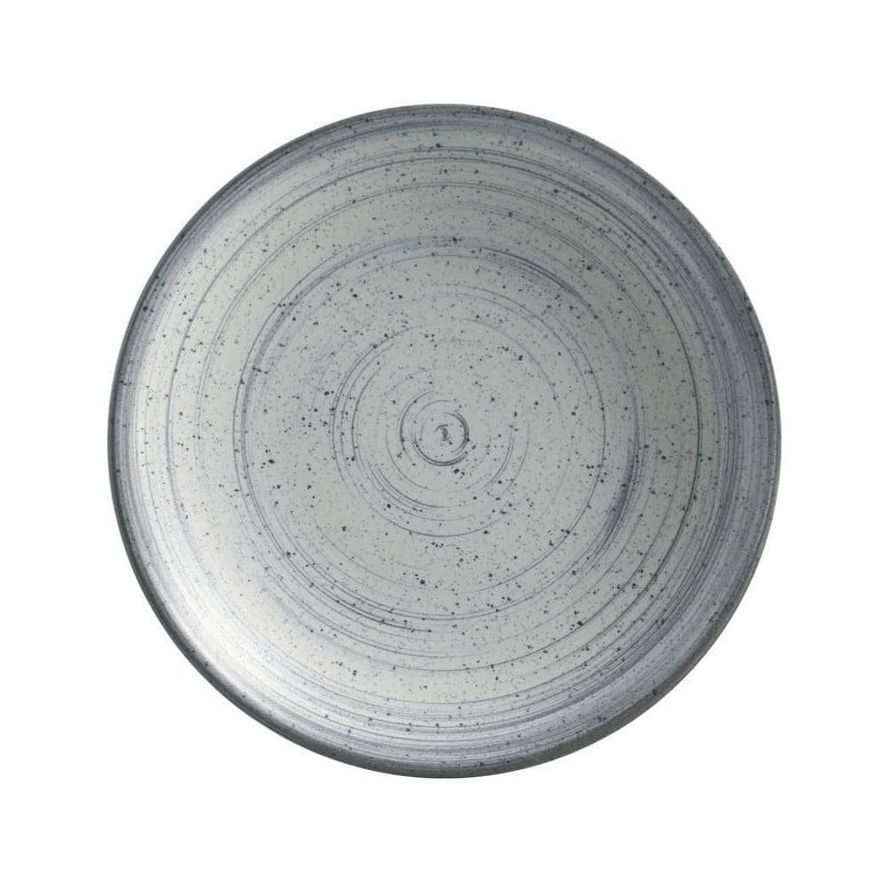Conjunto Com 6 Pratos Fundo Coup Kya Gray 25Cm