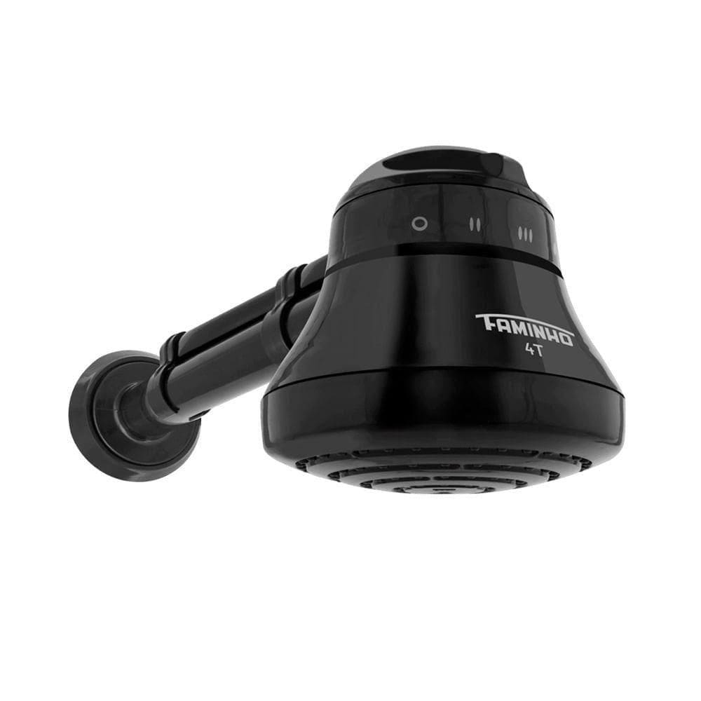 Chuveiro Fame Faminho 4T Com Cano Black 6800W 220V