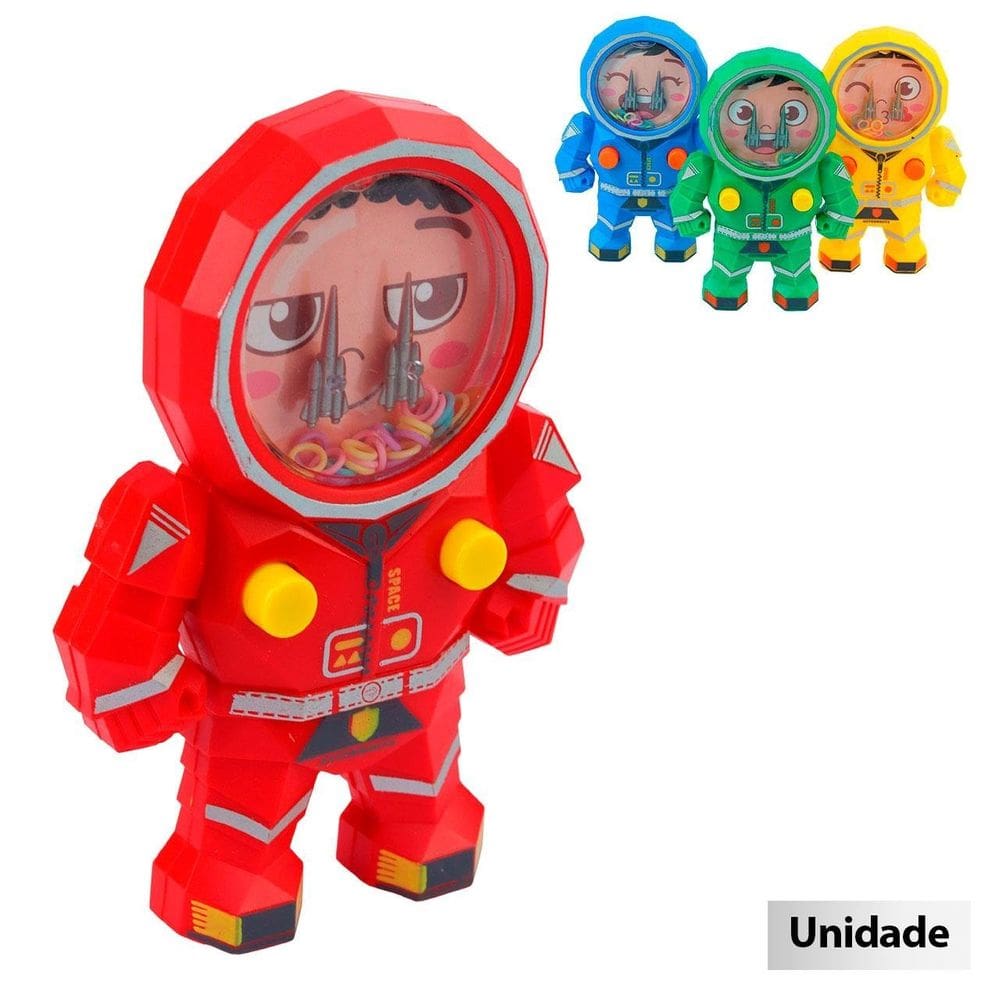 Aquaplay Astronauta 14,5cm Color - Tudo em Caixa