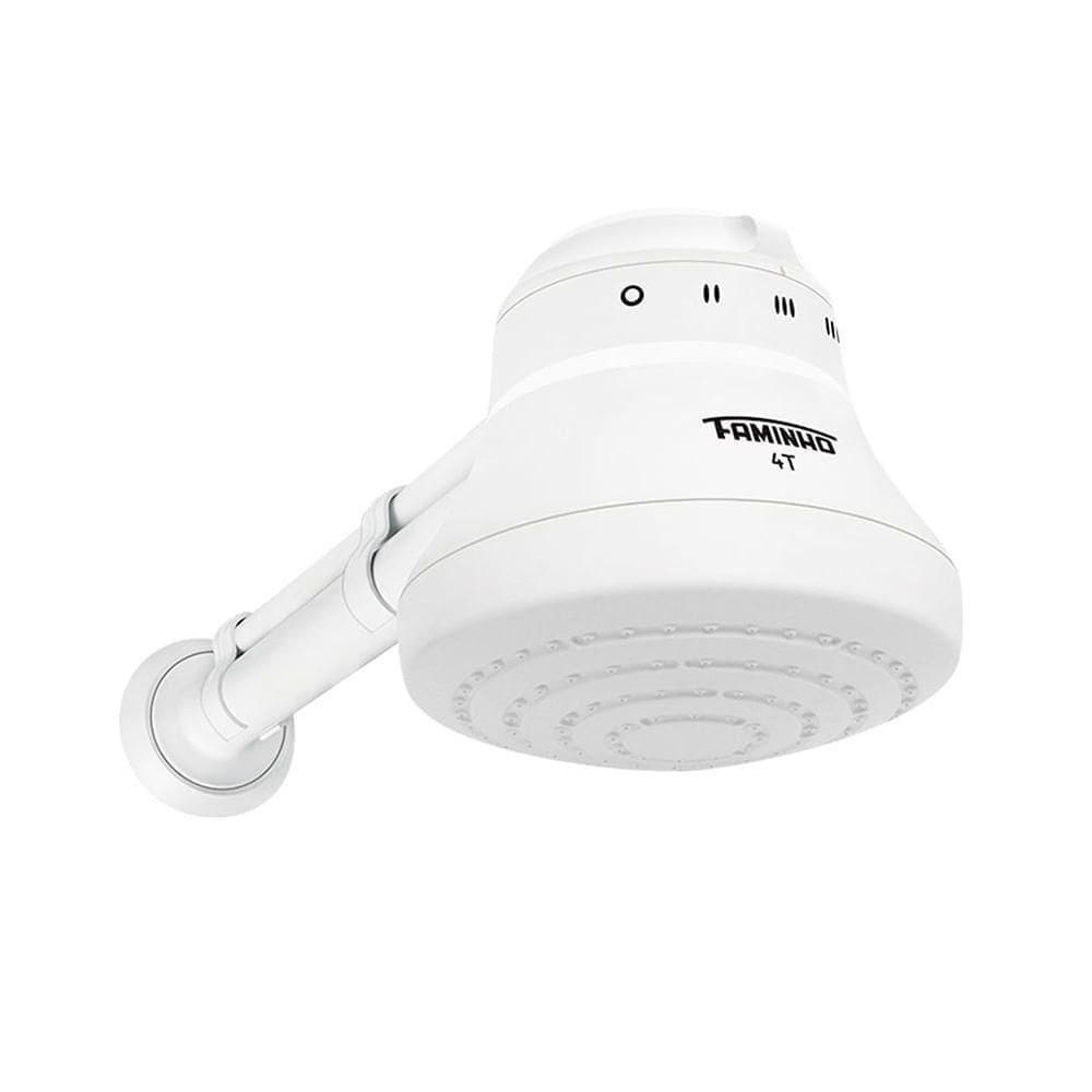 Chuveiro Fame Faminho 4T Com Cano Branco 6800W 220V