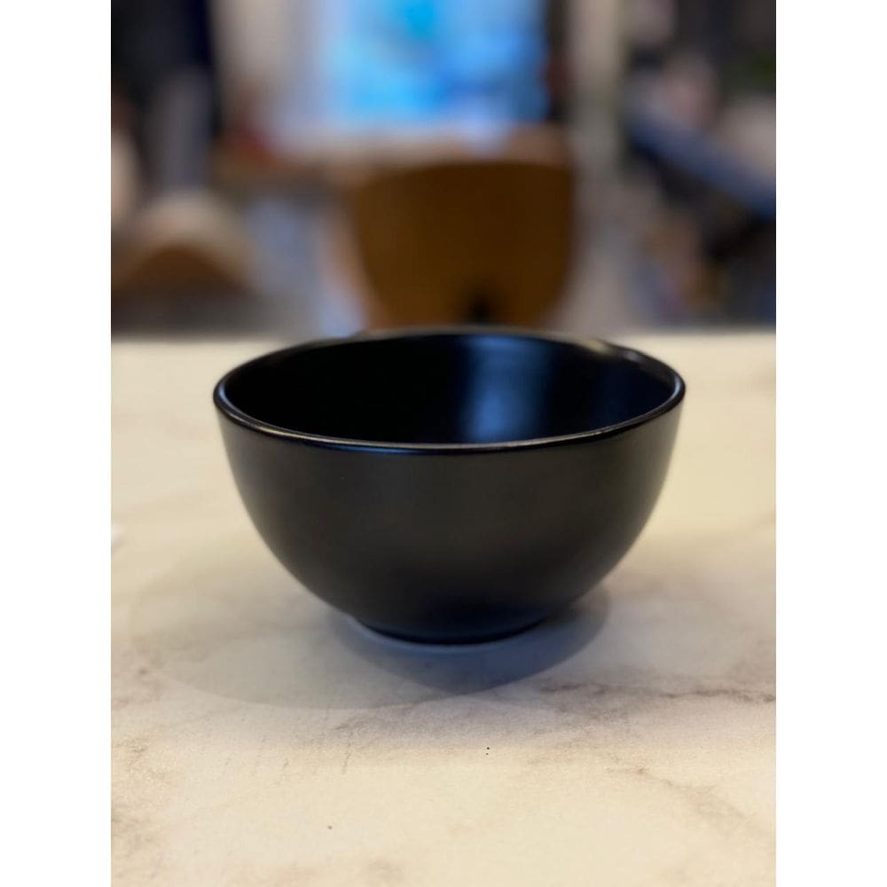 Unidade de Bolw preto acetinado