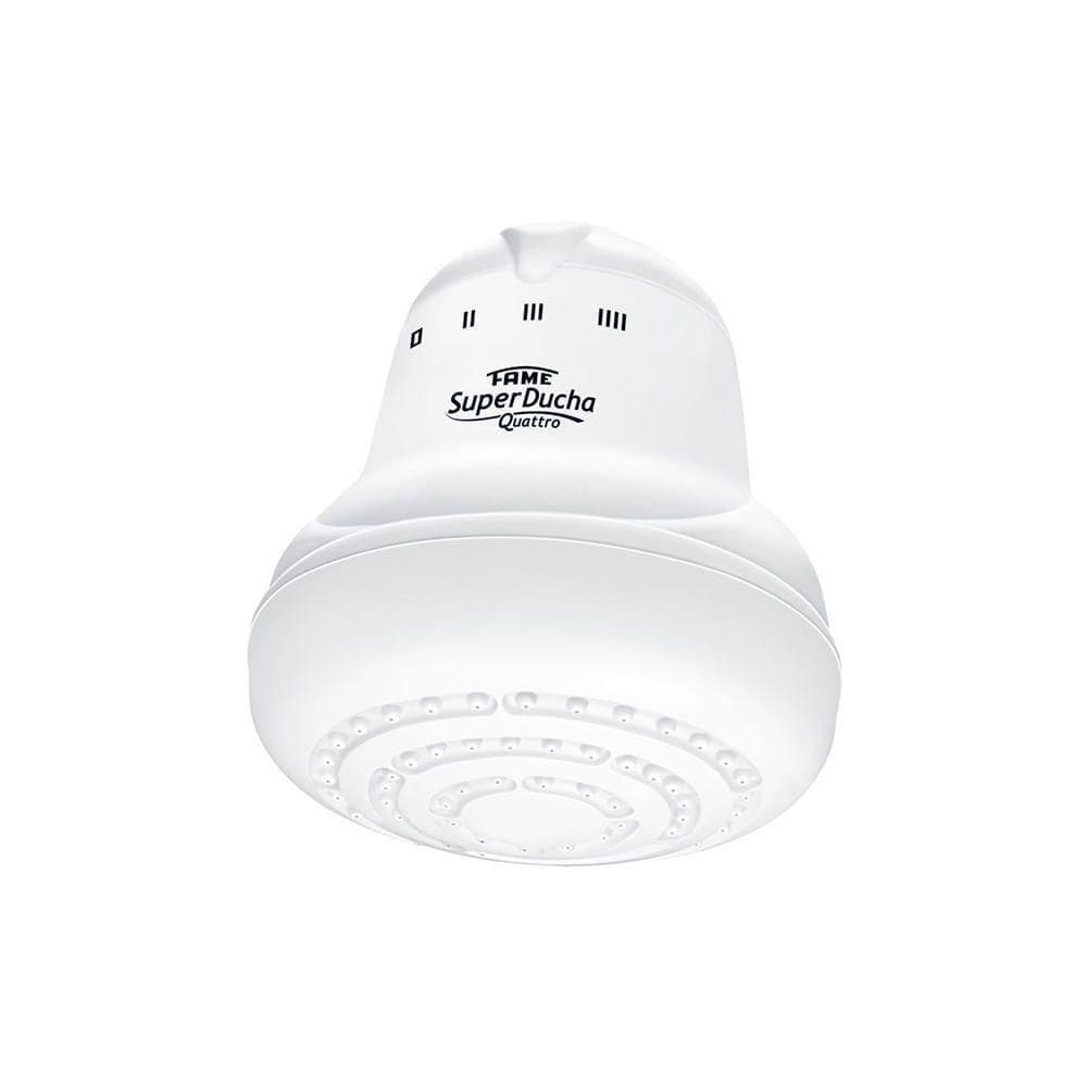 Chuveiro Fame Super Ducha Quattro 4 Temperaturas Branco 5400W 110V