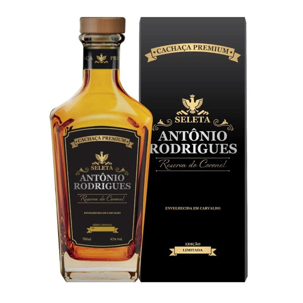Cachaça Seleta Antônio Rodrigues 700ml