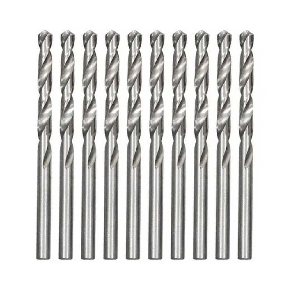 Kit 10 Broca De Aço Rápido Para Metal 4,5 Mm Mtx