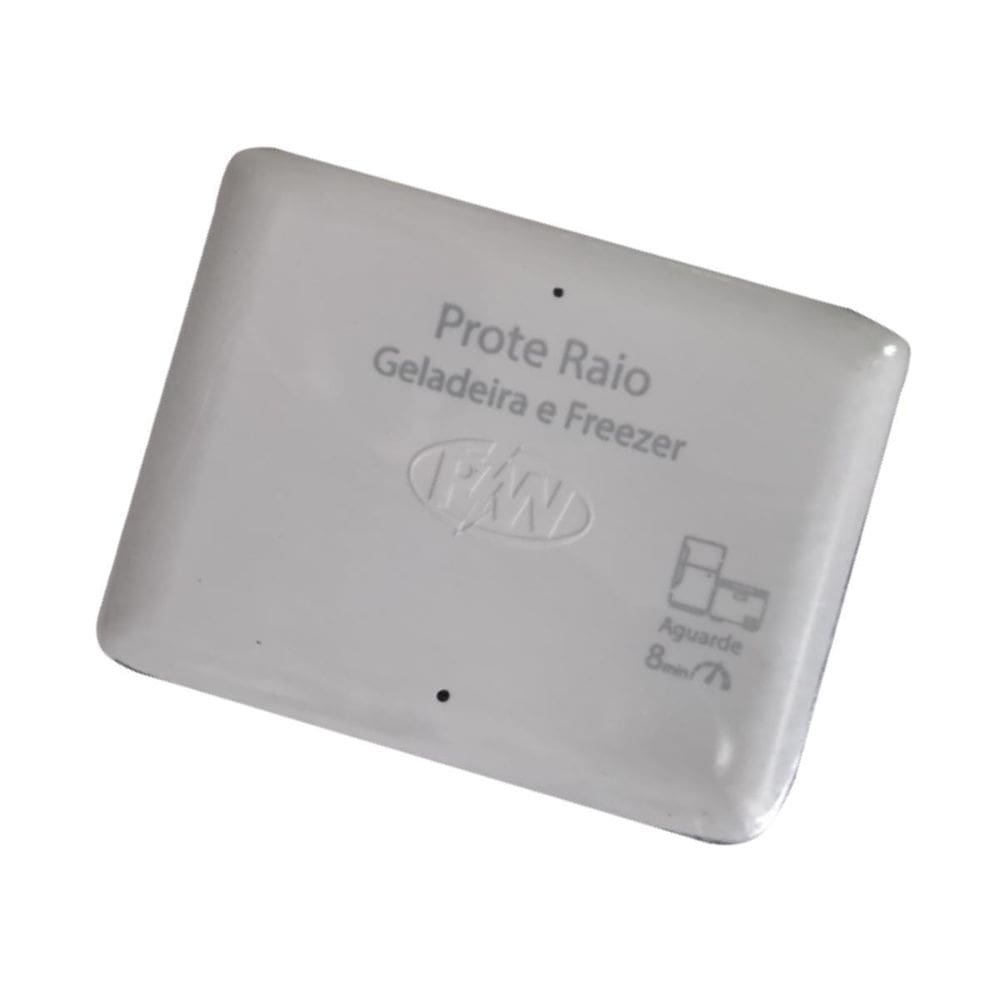 Proteção Elétrica Para Geladeira e Freezer 127V - Surtos, Baixa/Alta Tensão, Sobrecarga - Novo