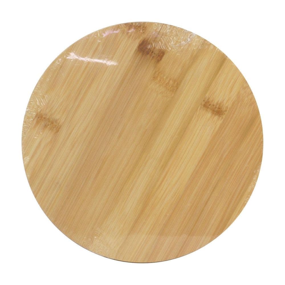 Bandeja de Bambu 17x17cm Redonda Round