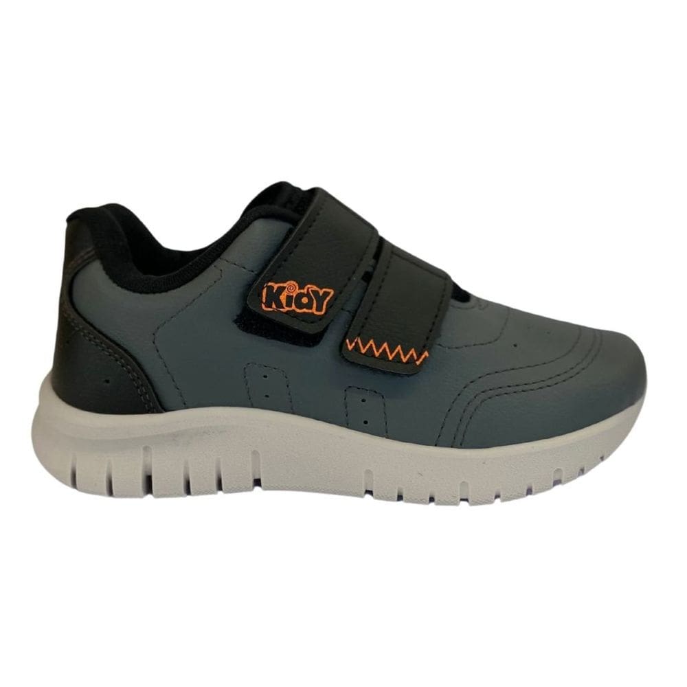 Tênis Kidy Ultra Flex Infantil Grafite anatômico