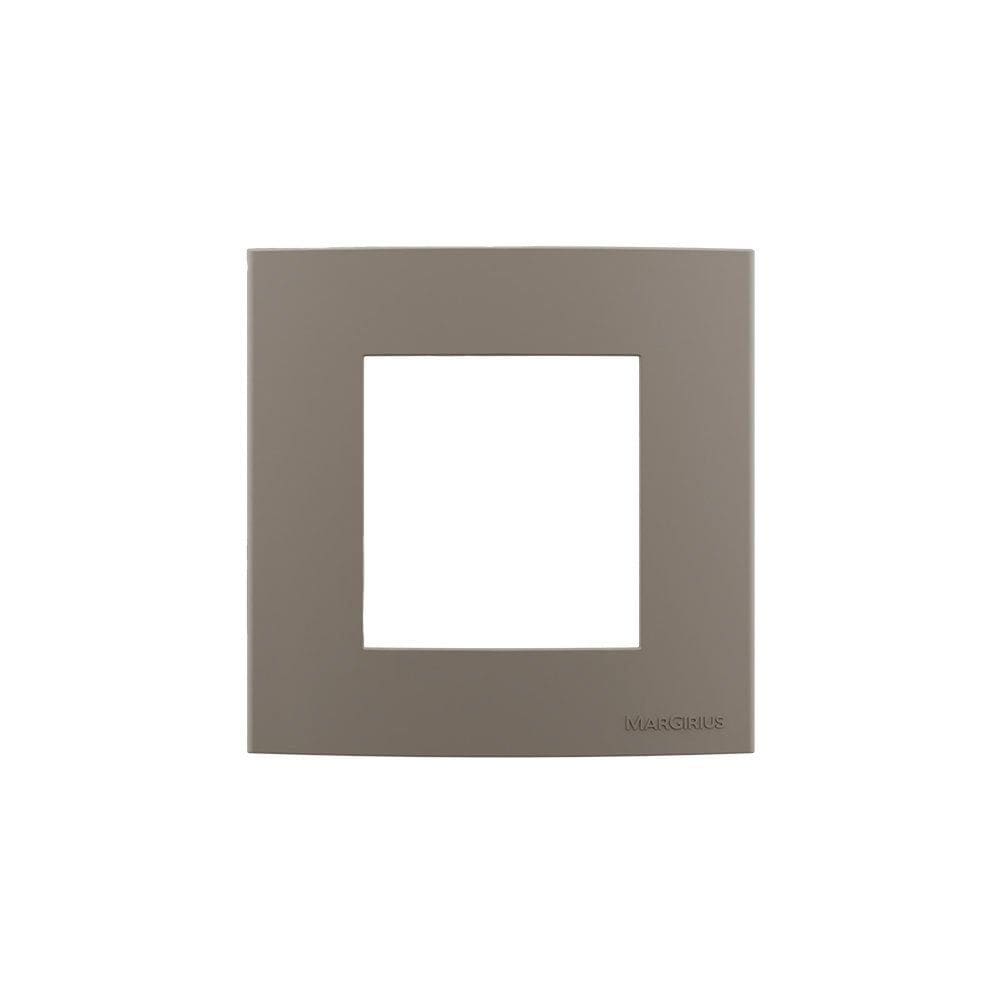Placa com Suporte para Móveis MarGirius Sleek Colors 80x80 Argila