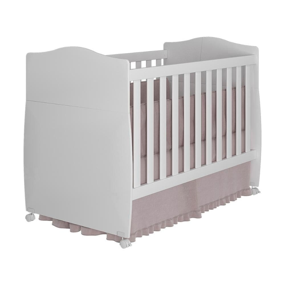 Berço Mini Cama Conforto Suporte pra Mosqueteiro e Rodizios