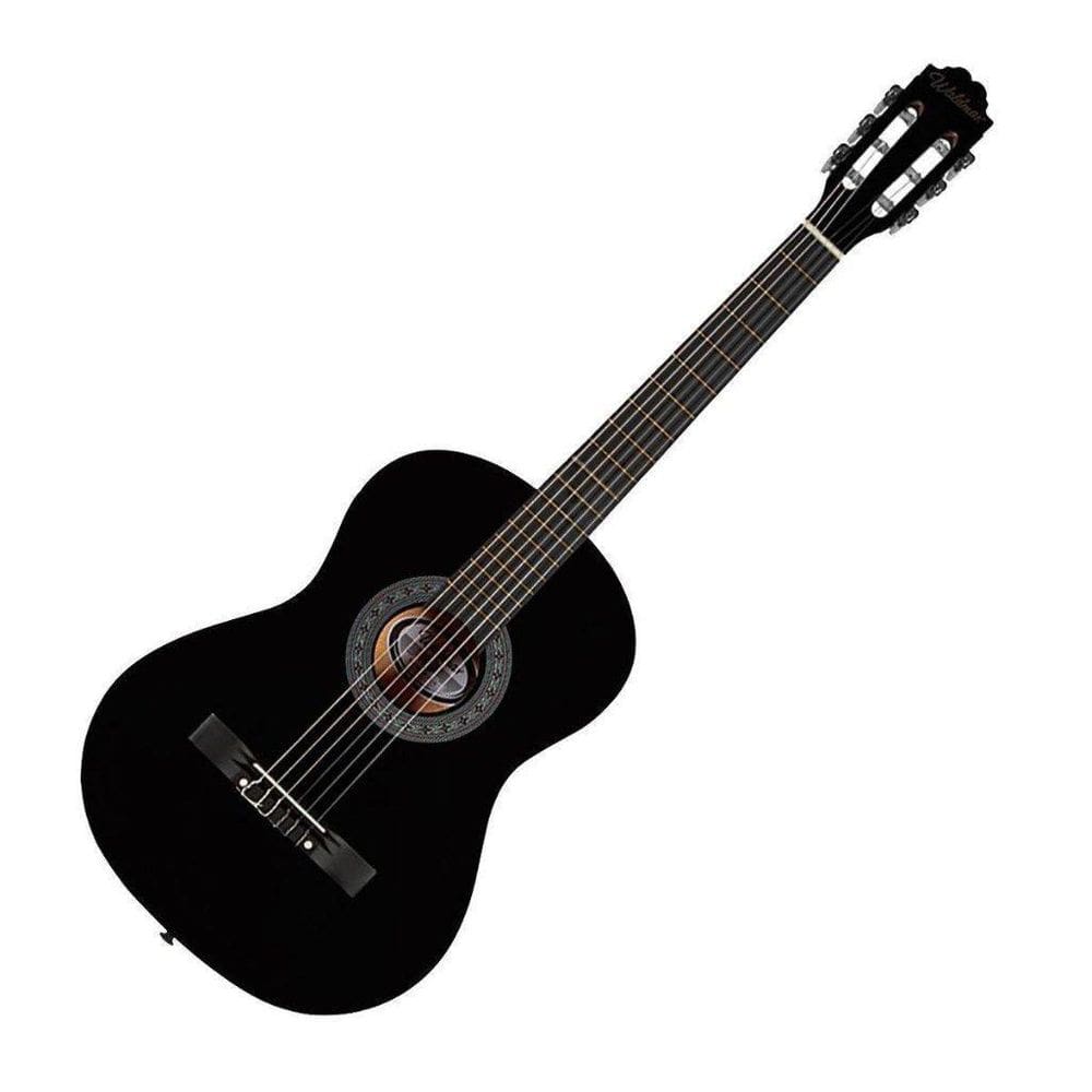 Violão Waldman Estudante Acústico Cordas Nylon Preto Pp1