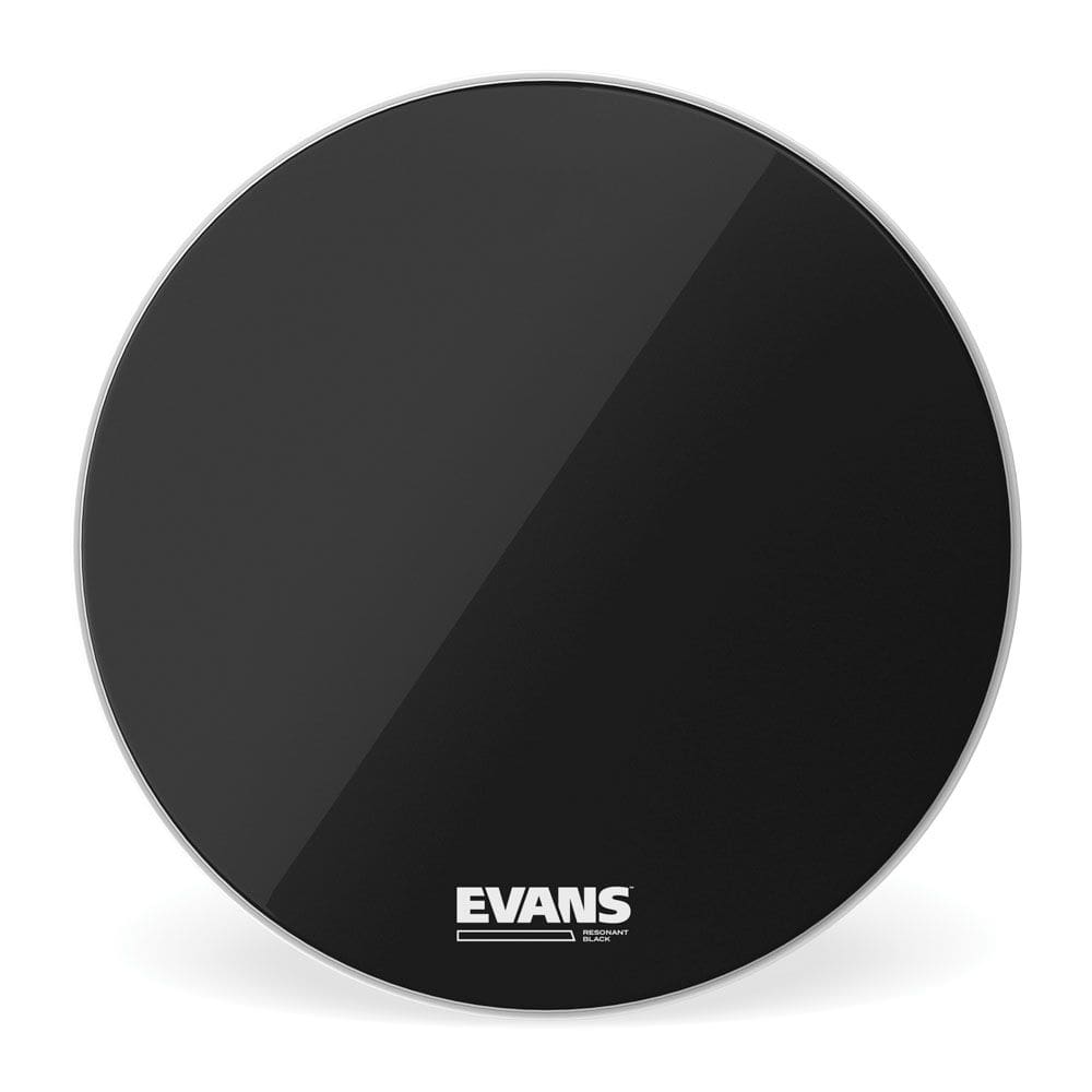Pele De Resposta Para Bumbo 22" Evans Resonant Black BD22RBG