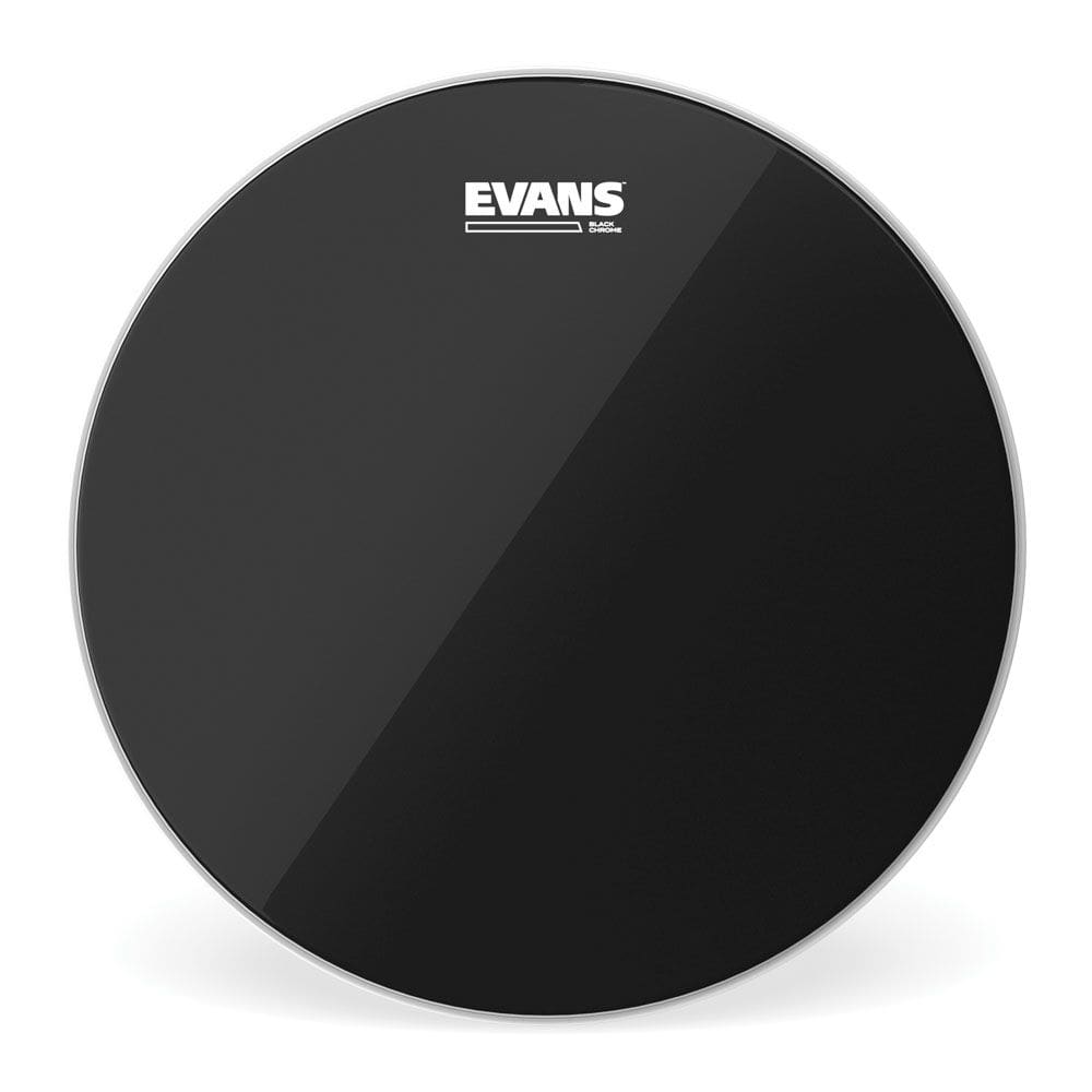 Pele Batedeira Caixa E Surdo 16` Evans Black Chrome TT16CHR