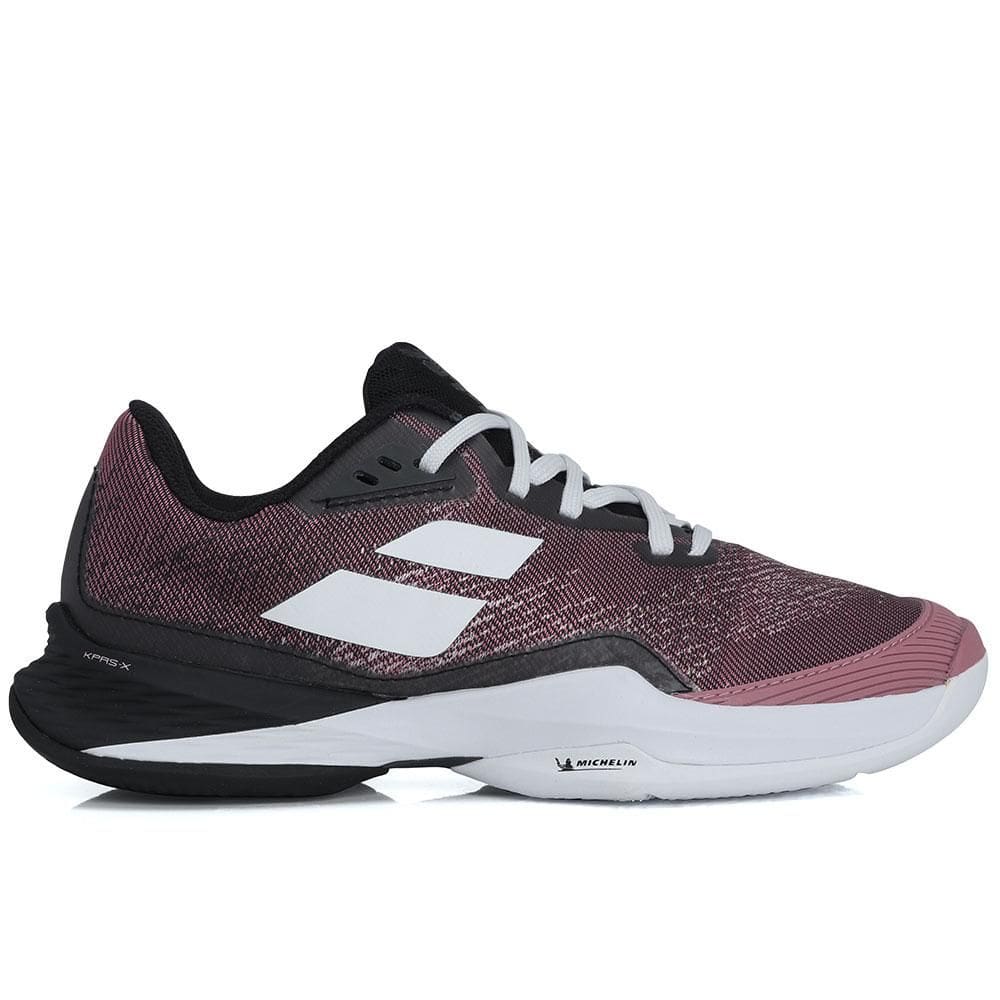 Tênis Babolat Jet Mach 3 Clay Vinho Preto e Branco
