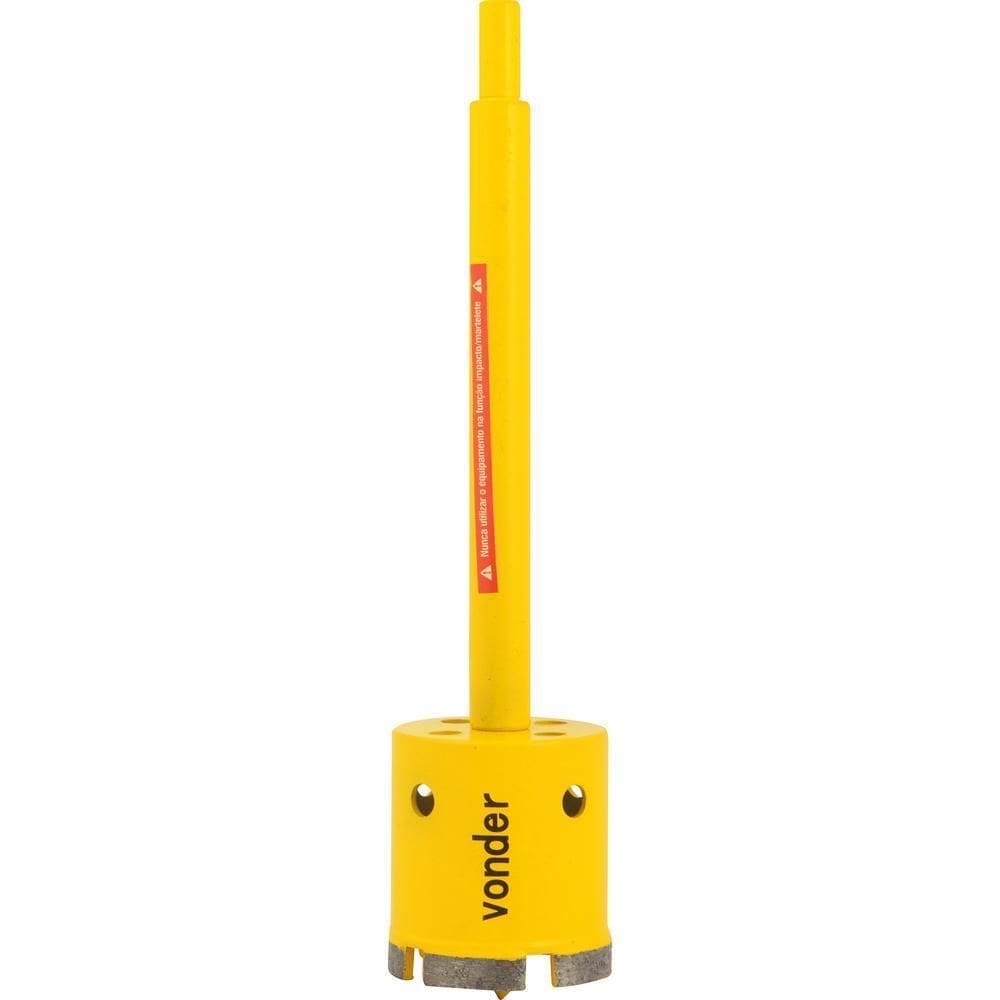 Serra Copo Diamantada Com Haste 53Mm - Vonder