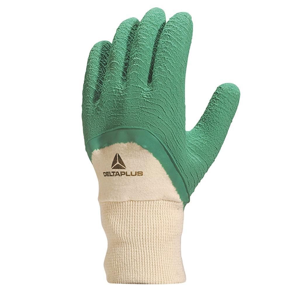 Luva De Algodão Com Revestimento 3/4 De Borracha Natural Deltaplus La50009