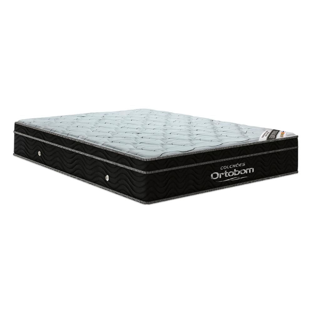 Colchão de Molas Ensacadas Ortobom Elegante Super Pillow In Queen 158cm