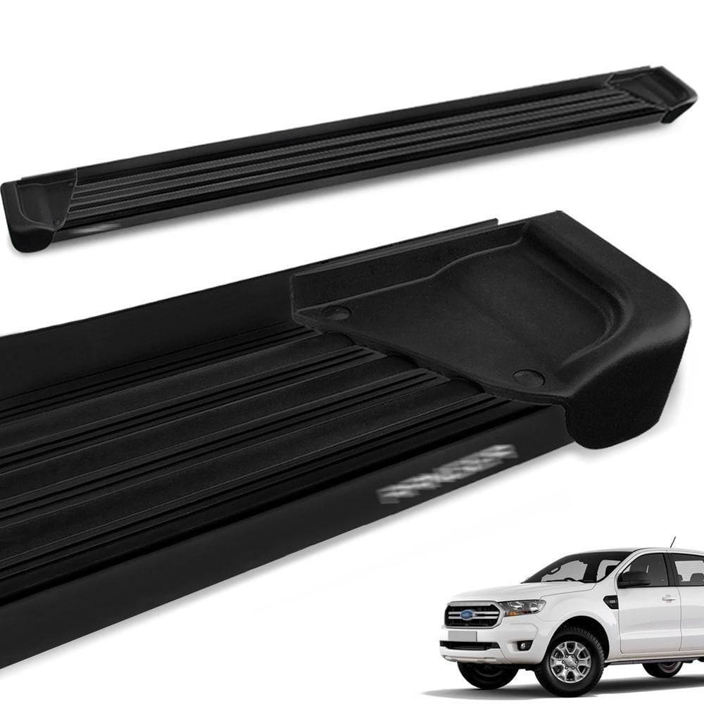 Estribo Lateral Ranger Cd 2013 A 2024 Aluminio Preto A1