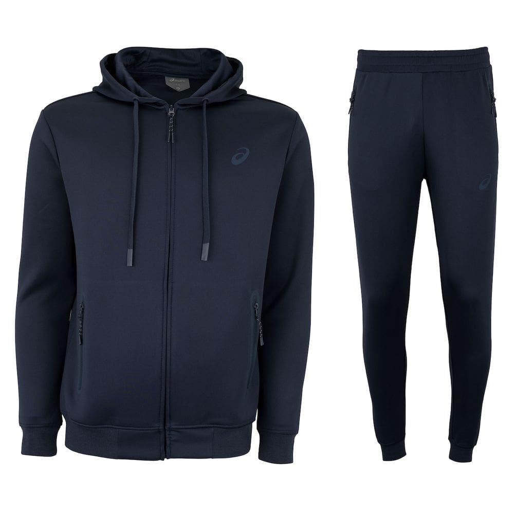 Conjunto de Agasalho Masculino ASICS Interlock Bolso Fusionado