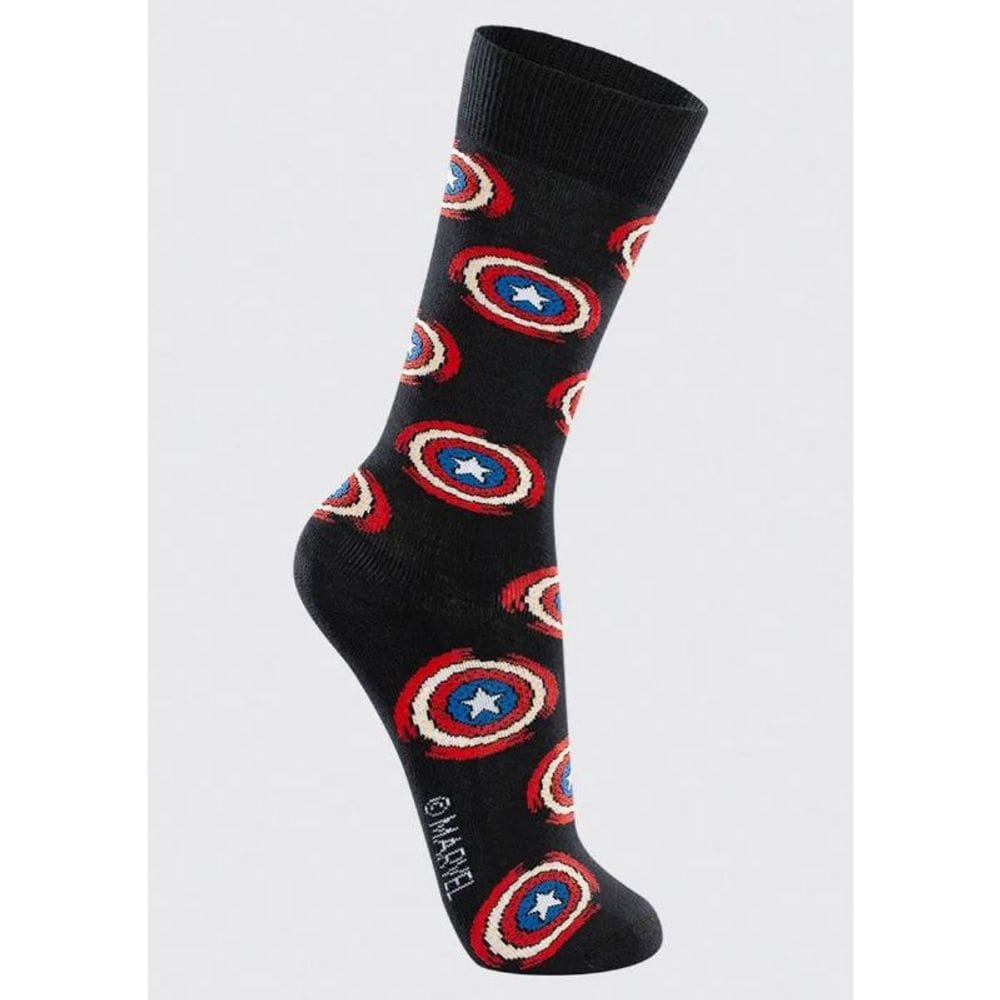 Meia Marvel KU Urban Capitao America