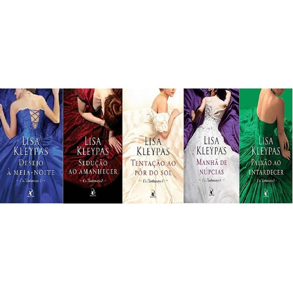 Kit 5 Livros Os Hathaways Lisa Kleypas