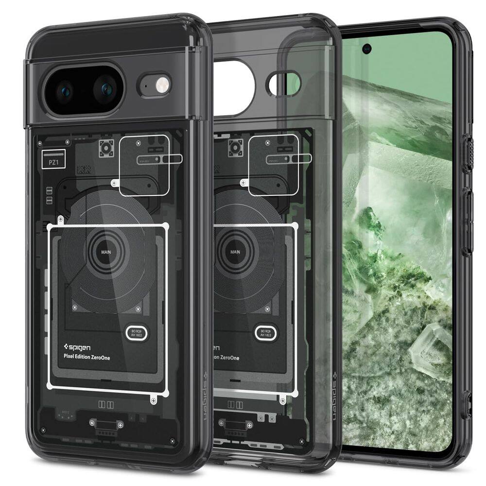 Capa Spigen Ultra Hybrid para Pixel 8 (2023) anti-amarelamento