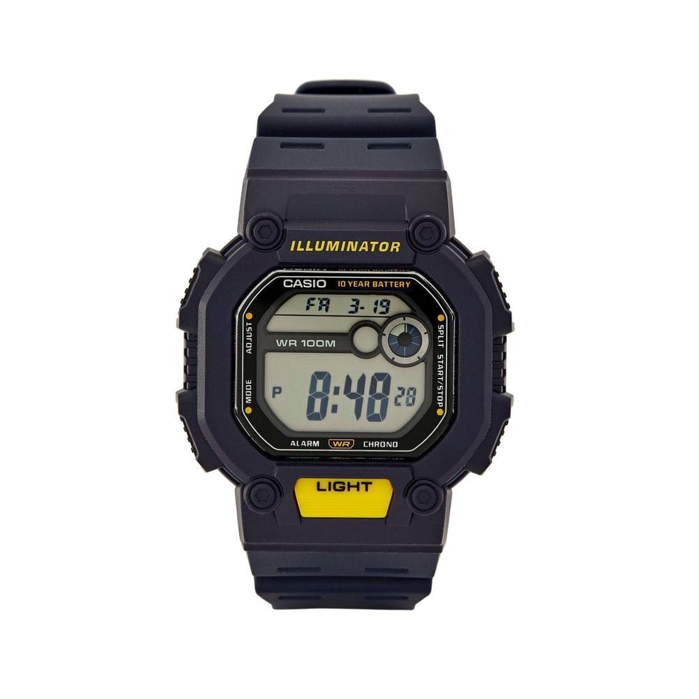 Relógio Masculino Casio Digital Azul W-737H-2Avdf