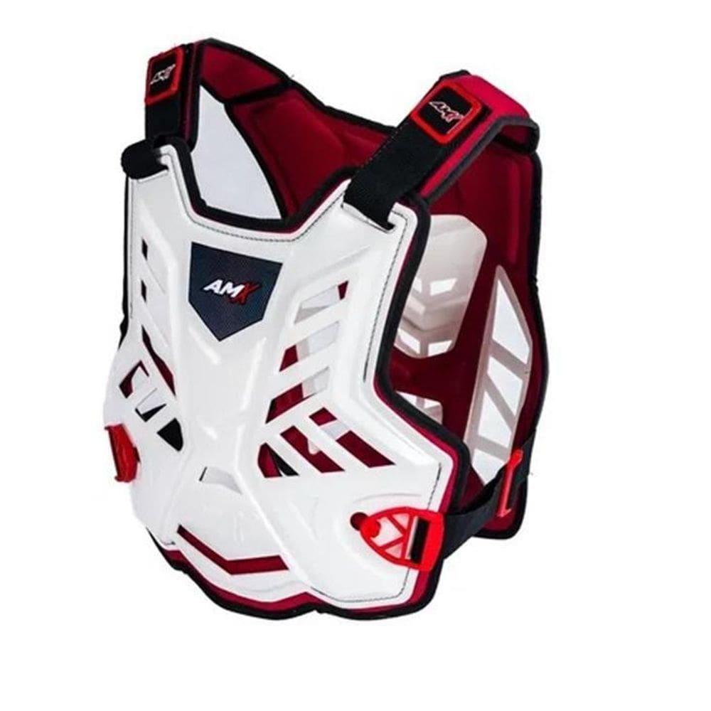 Colete Control Amx Branco/Vermelho