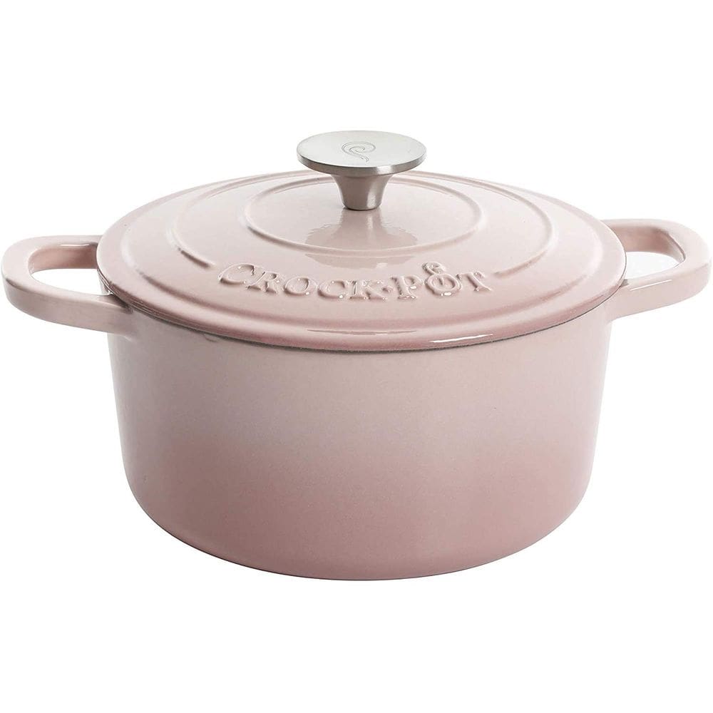 Forno holandês Crock-Pot Artisan Ferro fundido esmaltado 5L Blush Pink
