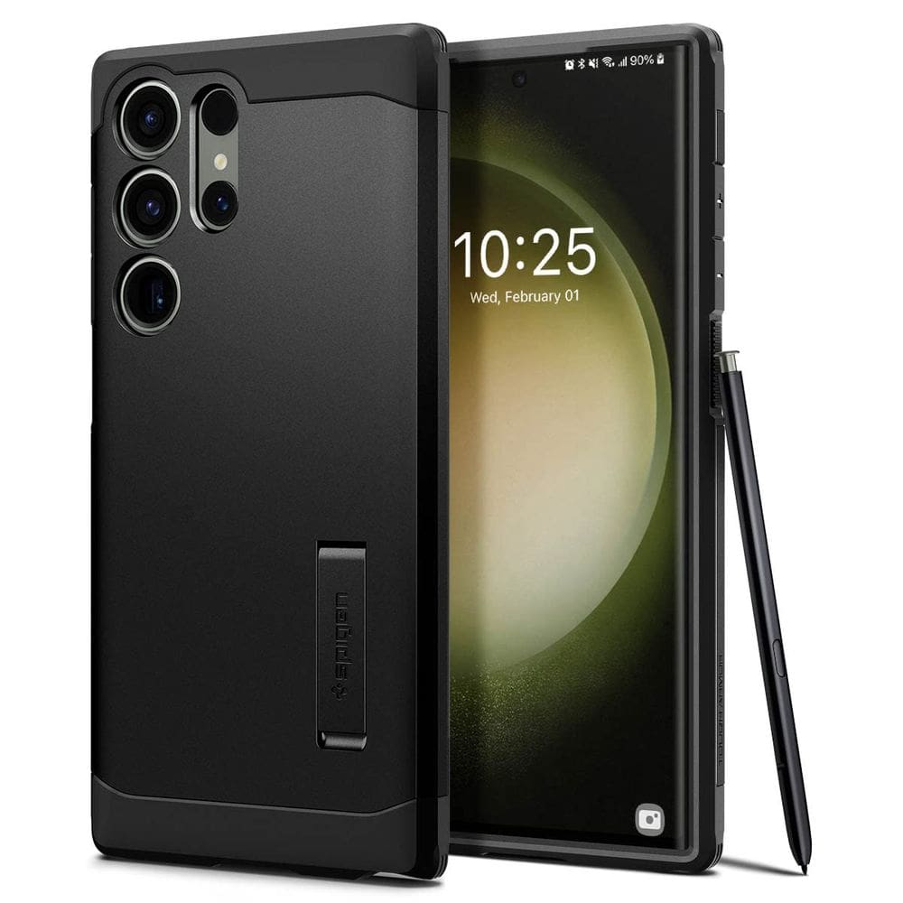 Capa Spigen Tough Armor para Galaxy S23 Ultra com suporte