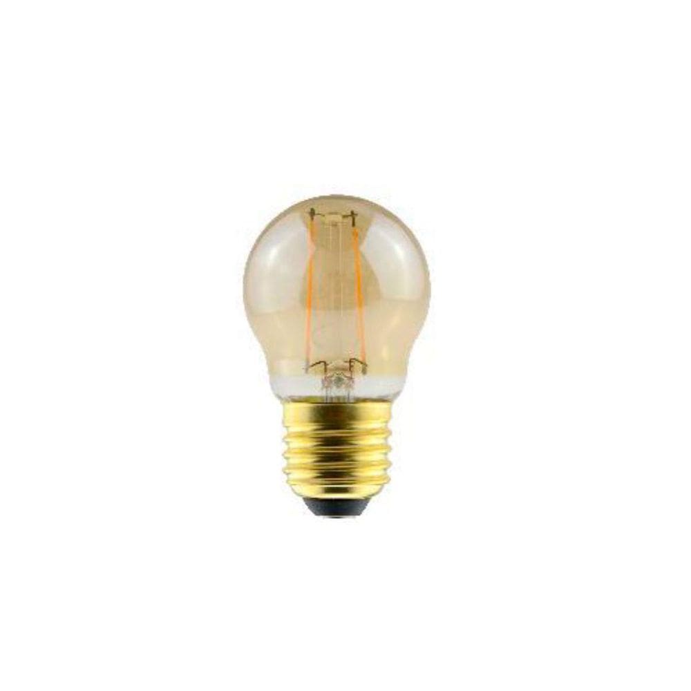 Lâmpada Bolinha Filamento Led G45 E27 Luz Quente Vintage
