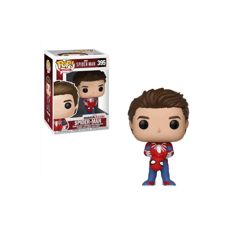Boneco colecionável Funko Pop Marvel Games Spider-Man