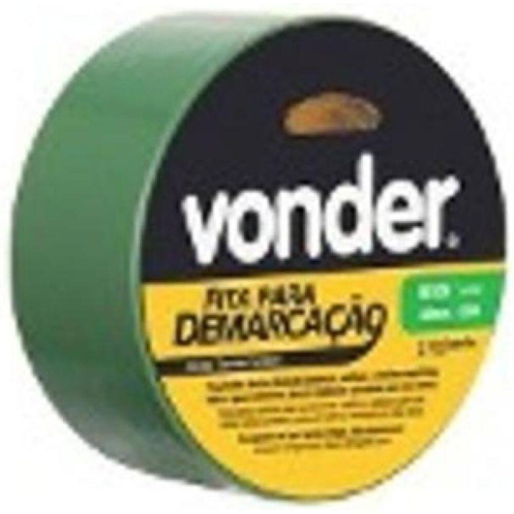 Fita Para Demarcação Solo 48Mm X 30 Metros Verde