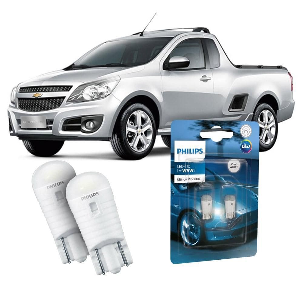 Par Lâmpada Led Farolete Montana Philips Ultinon