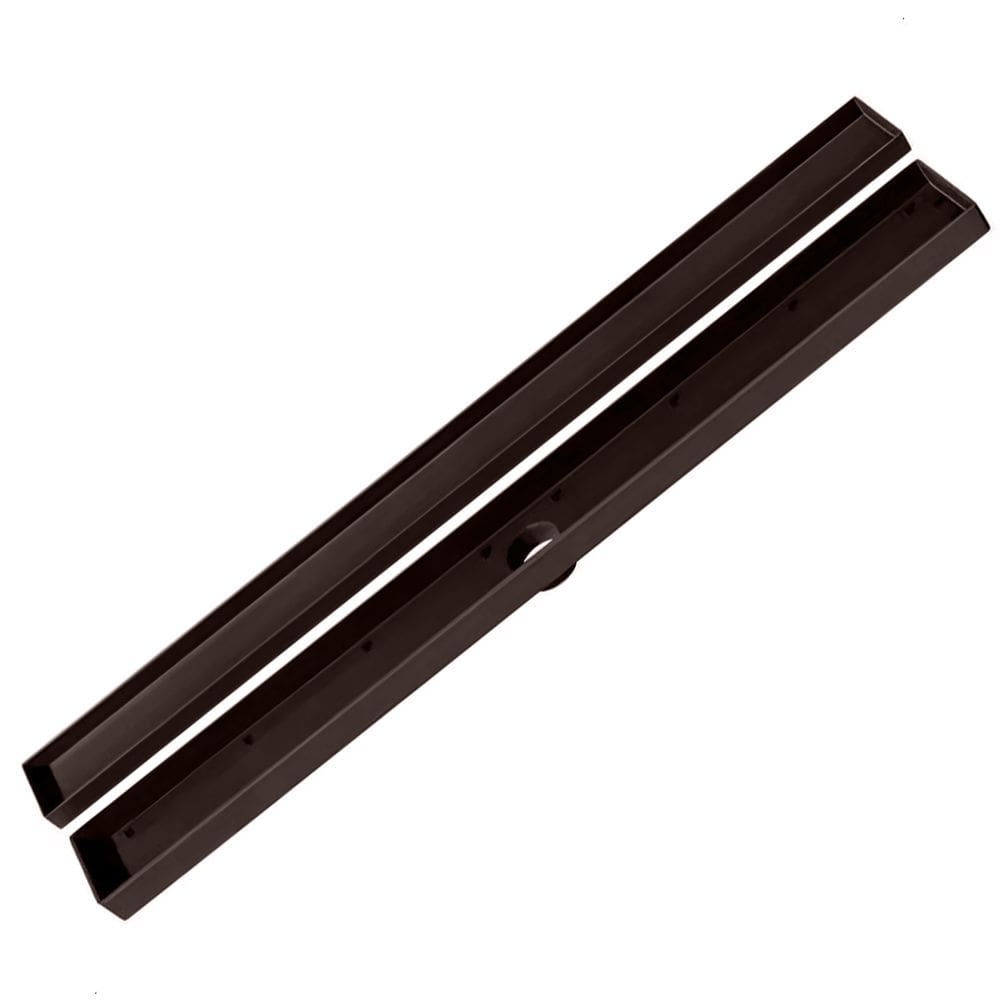 Ralo Oculto Linear de Embutir 5x50 Para Porcelanato Marrom