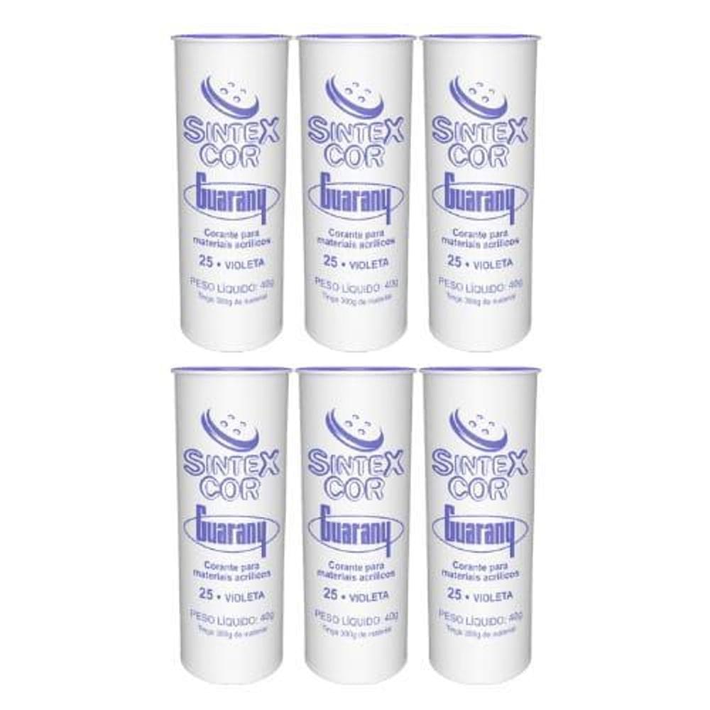 Corante Para Acrílicos Sintexcor Guarany 6U Violeta