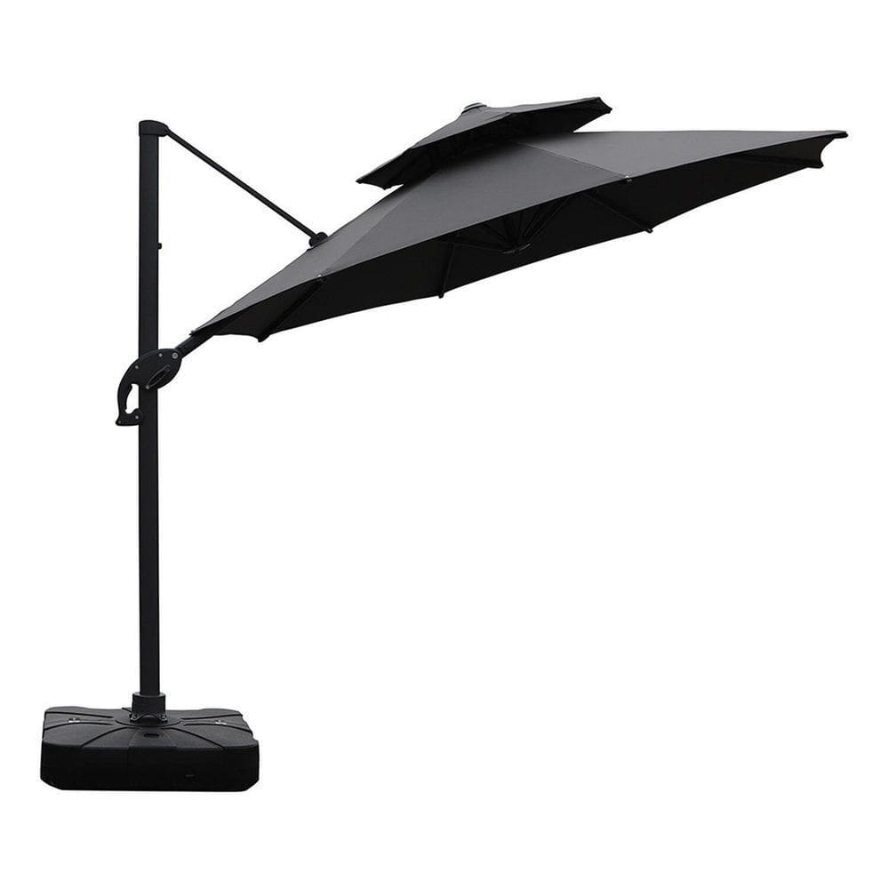 Ombrelone Lateral 300cm x 260cm Belize Grafite