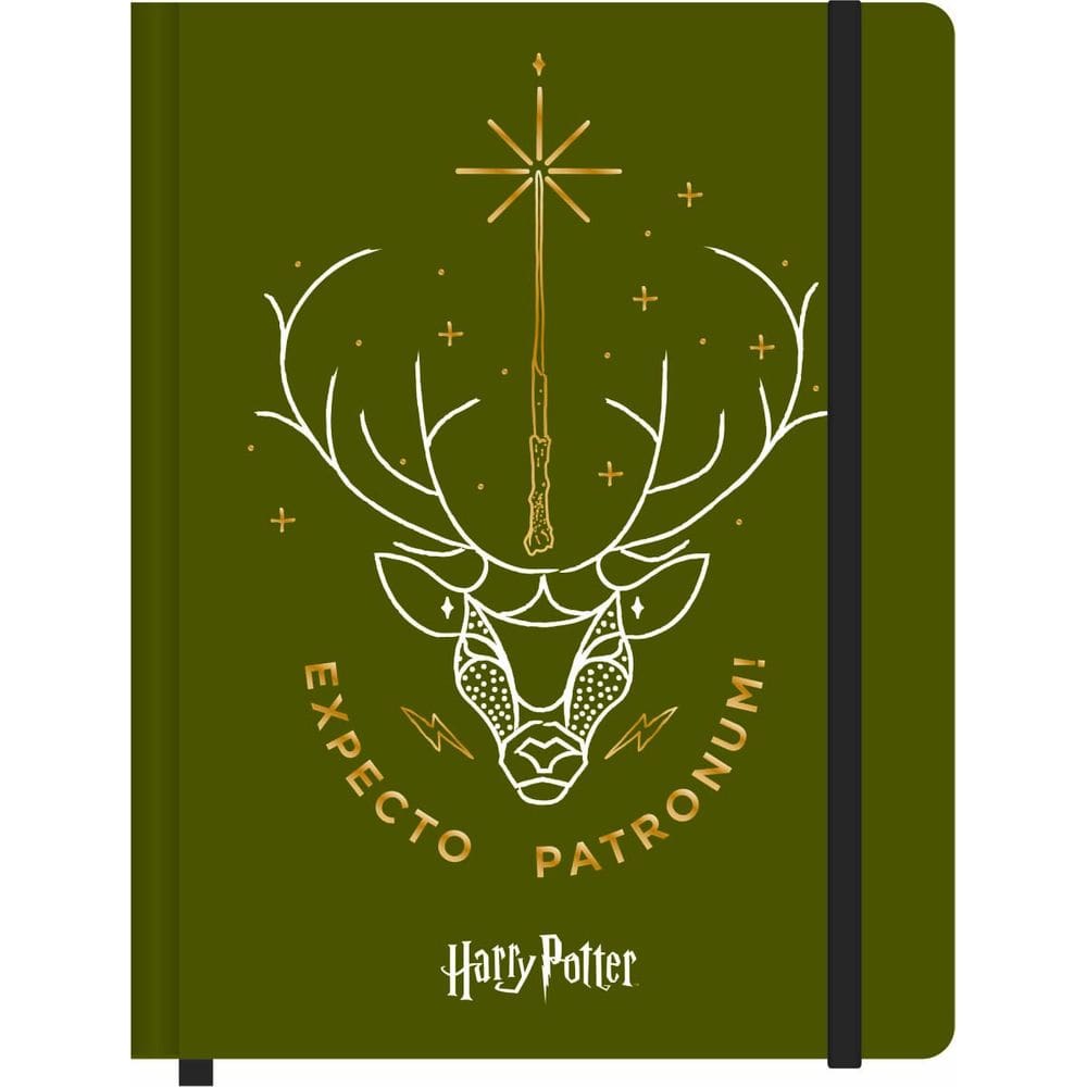 Caderno Anotação Harry Potter Patronum 140x210mm 80 Folhas