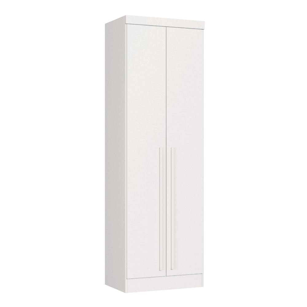 Módulo 2 Portas com Cabideiro Infinity Branco Line