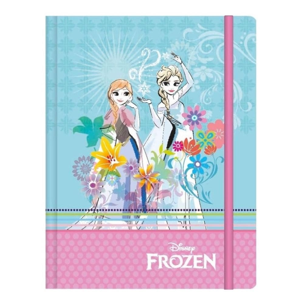 Agenda Caderneta Anotação G Disney Frozen Jandaia 80 Folhas