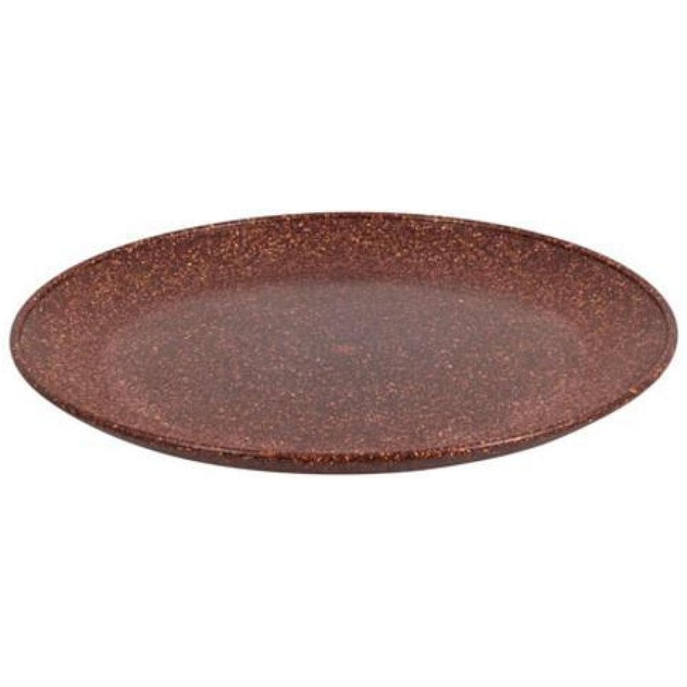Prato Para Refeição Imbuia 25 Cm