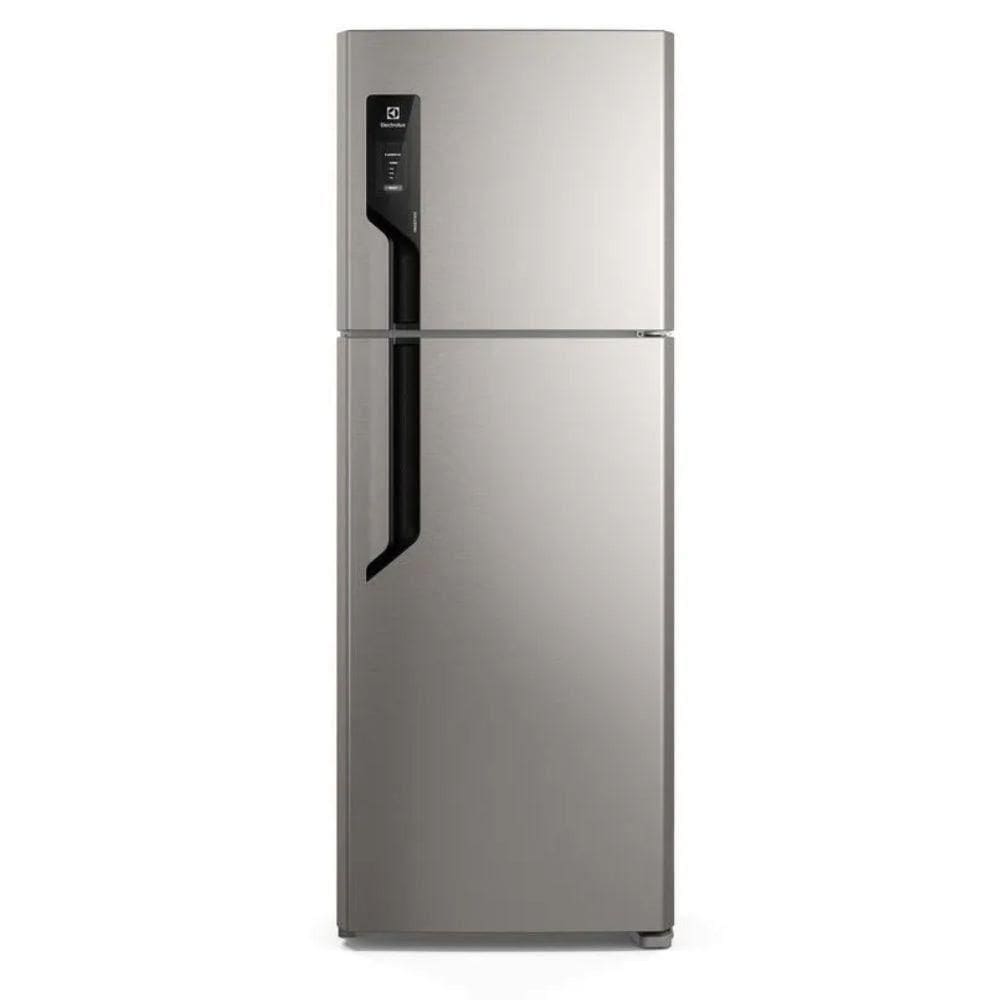 Refrigerador Electrolux Frost Free Com AutoSense 480L Efficient Duplex Inox Look 110V