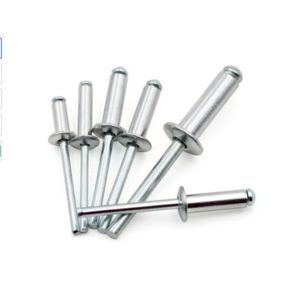 Rebite Pop 519 Branco - 5,00Mm X 19,00Mm Cx C/500 Un