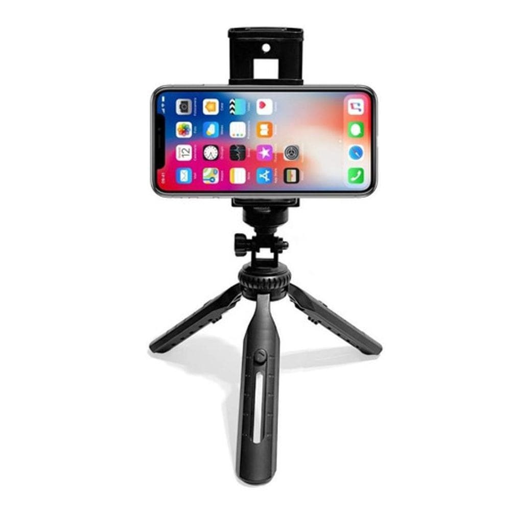 Mini Tripe Para Celular Ajustável Regulagem 360 Graus Le-058