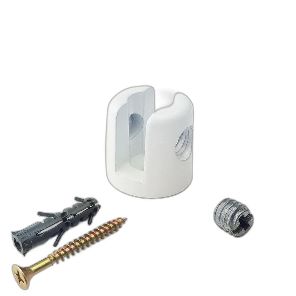 Kit Com 1 Suporte Para Vidro 8Mm