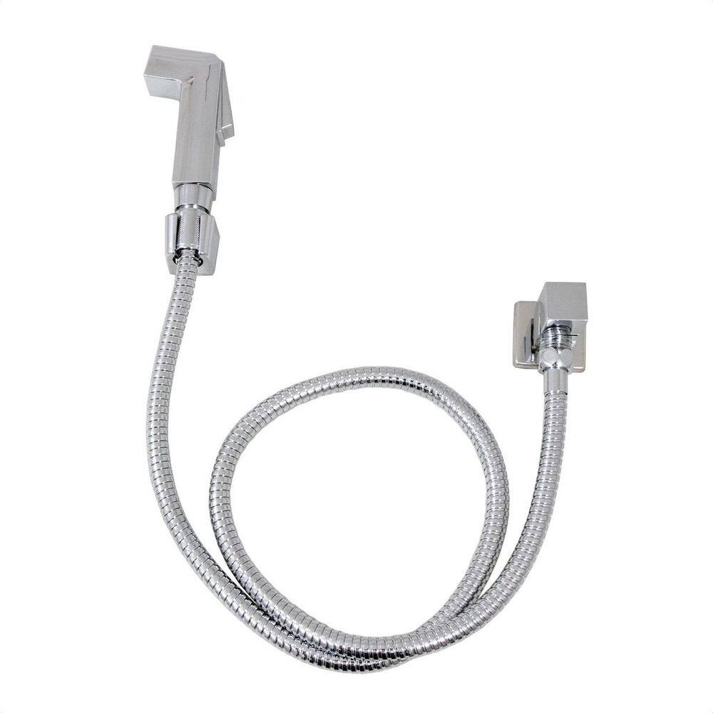 Ducha Higiênica de Aço Inox Flexível Roddex Cromado