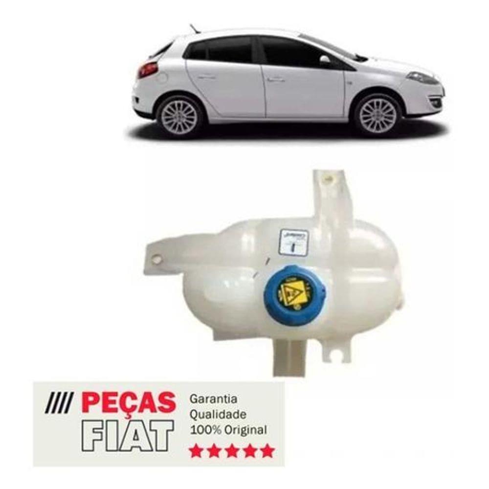 Reservatorio Agua Radiador Fiat Bravo 2011 A 2016 Genuino