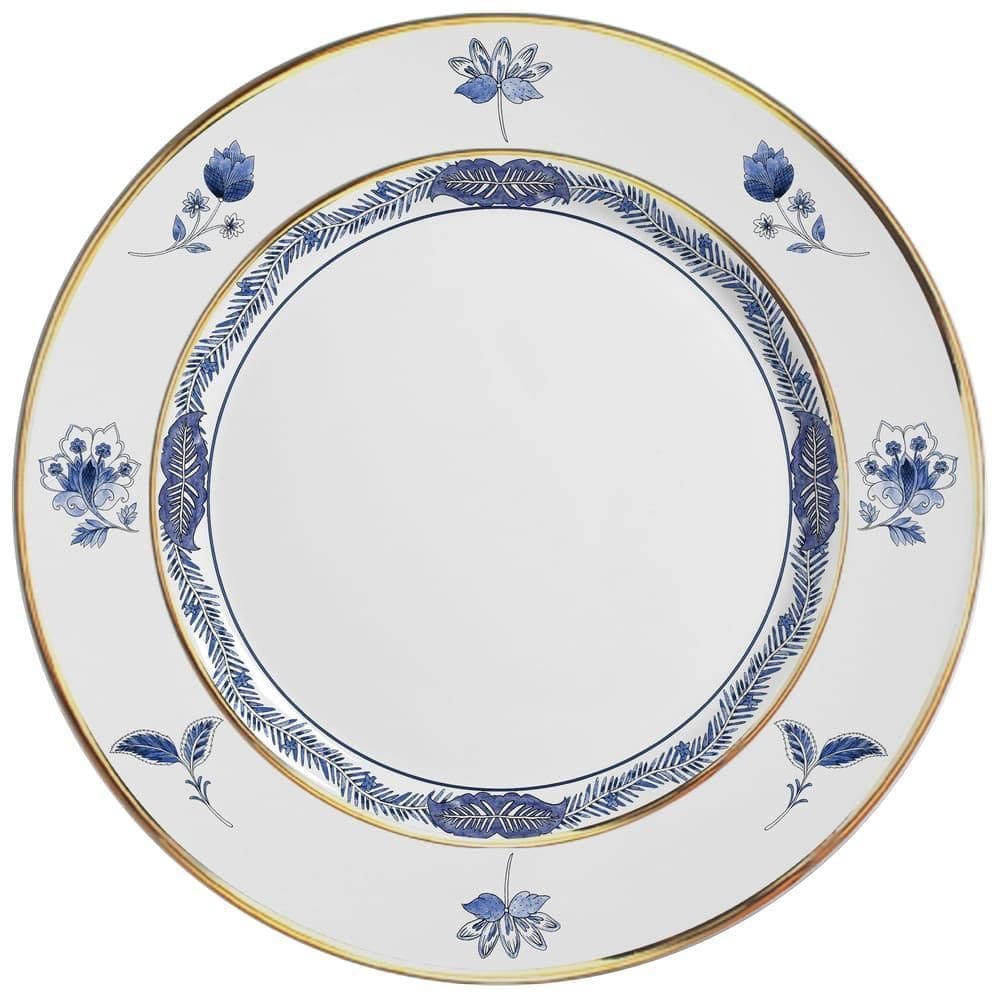 Sousplat Xangai Azul 34 Cm Cerâmica Alleanza