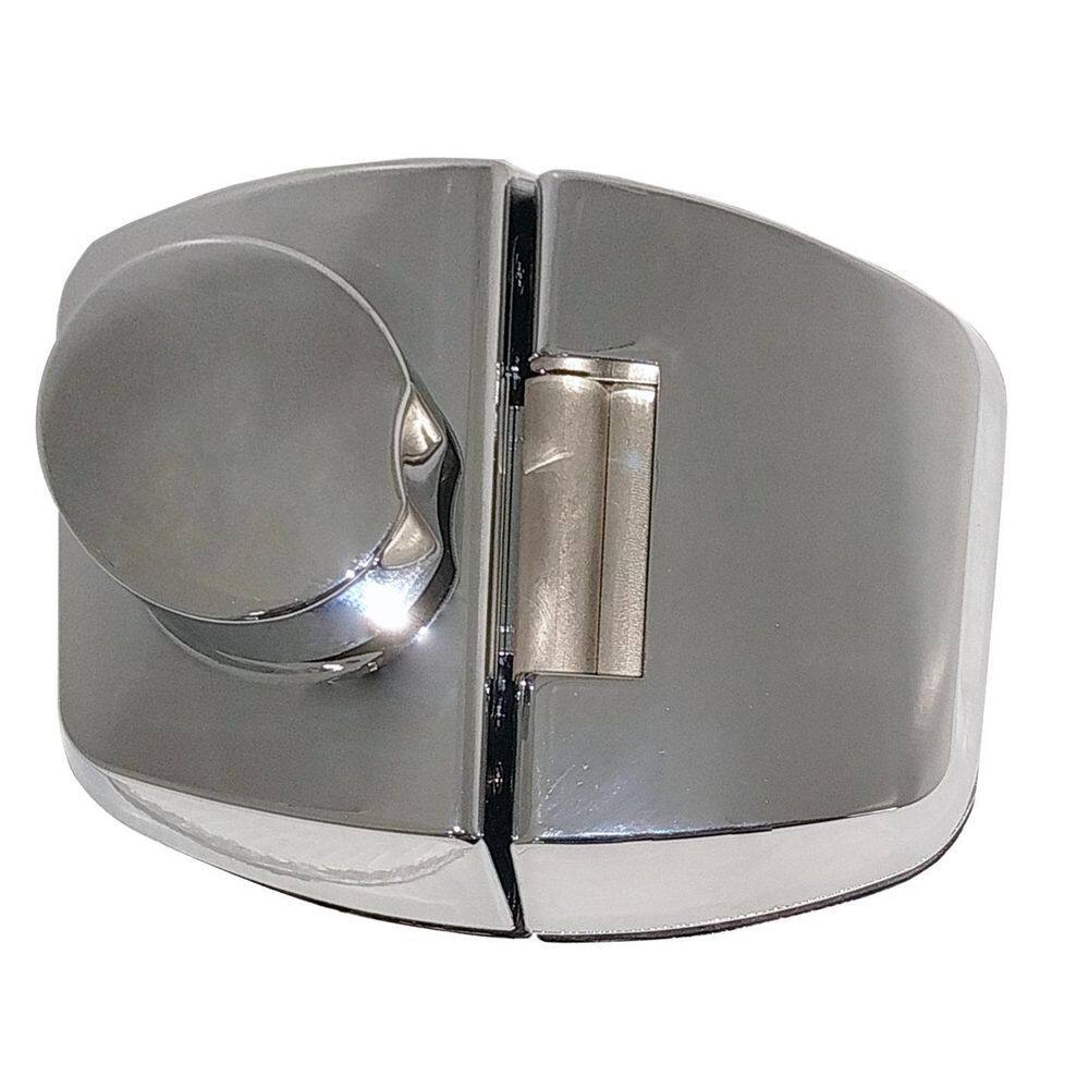 Fechadura Elétrica Dovale Para Porta De Vidro D12 Cromado