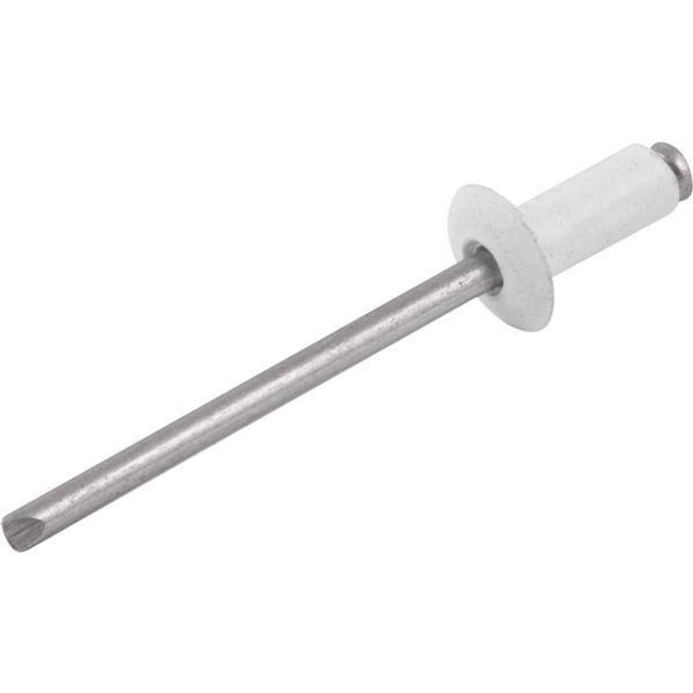 Rebite Alumínio Branco 3,2X10Mm 310 Com 1000 Peças - Vonder